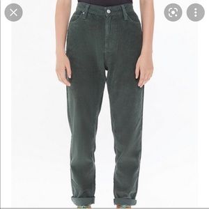 NWT urban outfitters BDG corduroy green pants